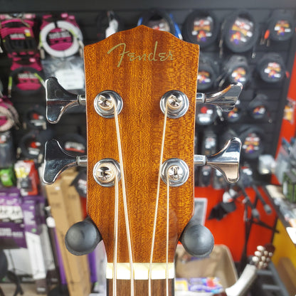 2023 Fender CB60SCE Acoustic/Electric 4-String Bass Guitar, Walnut Fingerboard - Natural  SN# IWA2341173