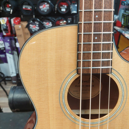2023 Fender CB60SCE Acoustic/Electric 4-String Bass Guitar, Walnut Fingerboard - Natural  SN# IWA2341173