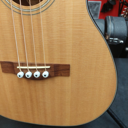 2023 Fender CB60SCE Acoustic/Electric 4-String Bass Guitar, Walnut Fingerboard - Natural  SN# IWA2341173