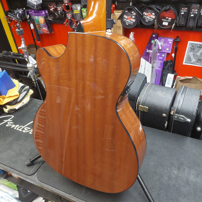 2023 Fender CB60SCE Acoustic/Electric 4-String Bass Guitar, Walnut Fingerboard - Natural  SN# IWA2341173