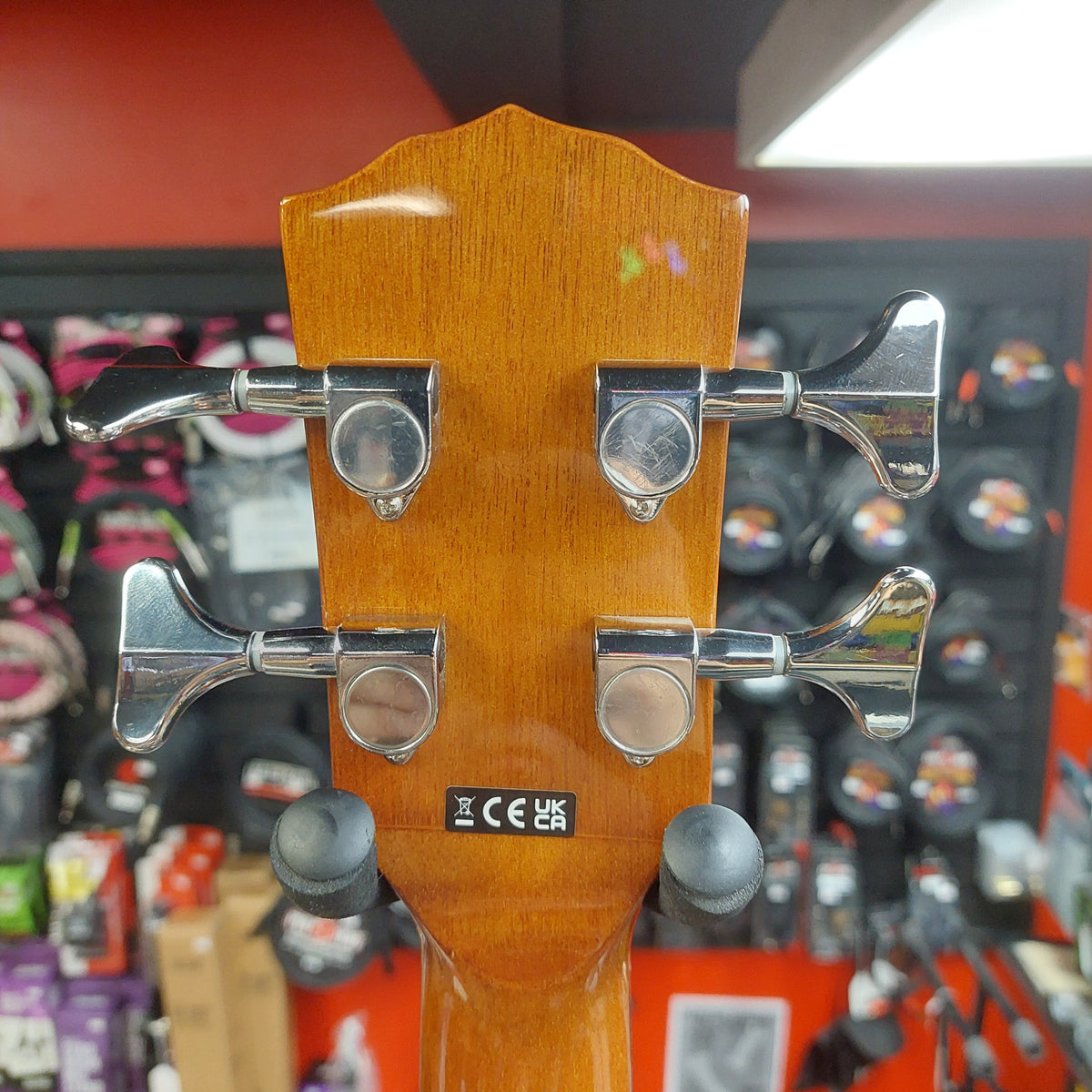 2023 Fender CB60SCE Acoustic/Electric 4-String Bass Guitar, Walnut Fingerboard - Natural  SN# IWA2341173