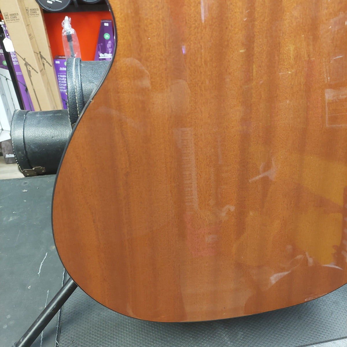 2023 Fender CB60SCE Acoustic/Electric 4-String Bass Guitar, Walnut Fingerboard - Natural  SN# IWA2341173