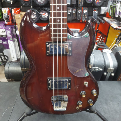 1970's Madeira Bass Guitar - Red  (USED) "Made In Japan"