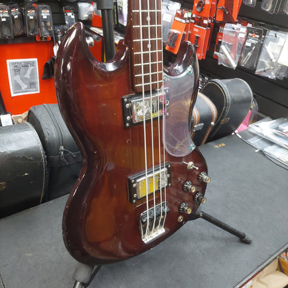 1970's Madeira Bass Guitar - Red  (USED) "Made In Japan"