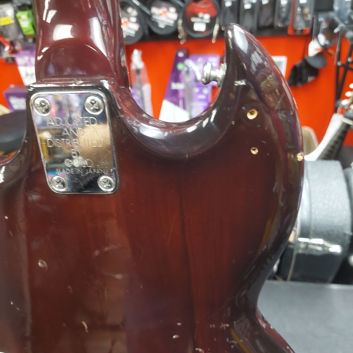1970's Madeira Bass Guitar - Red  (USED) "Made In Japan"