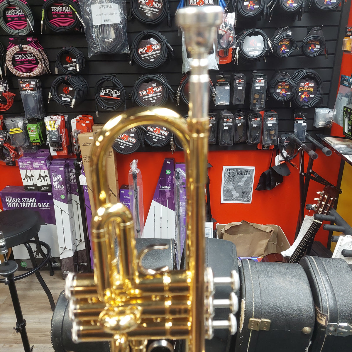 Yamaha Advantage YTR 200ADII Bb Trumpet w/ Yamaha Hard Case (USED) SN# 101865