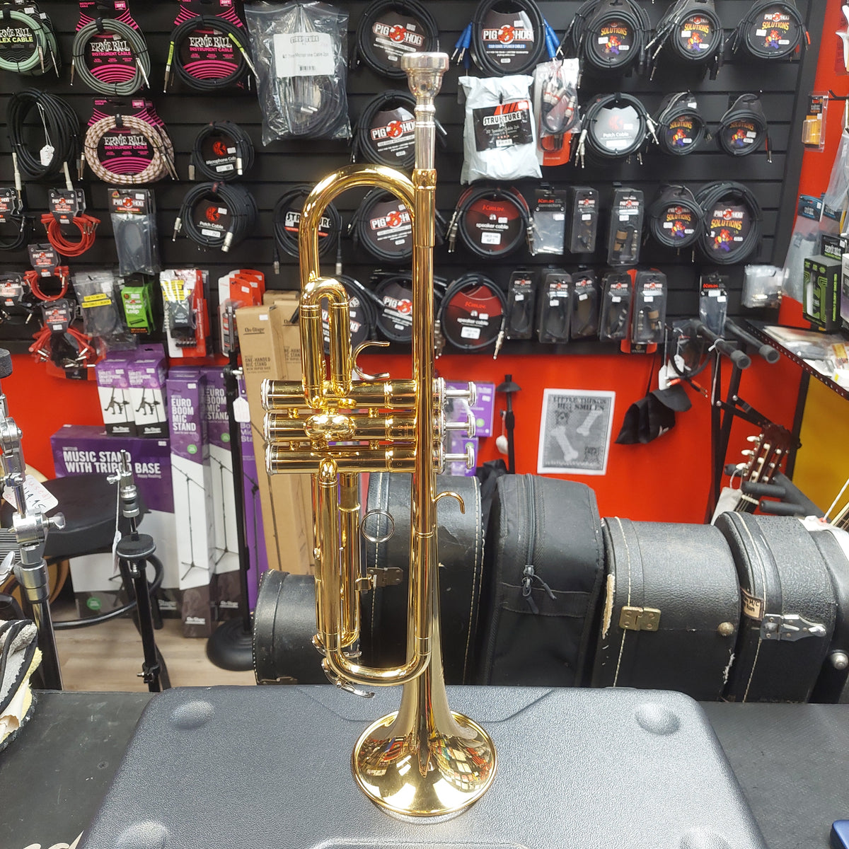 Yamaha Advantage YTR 200ADII Bb Trumpet w/ Yamaha Hard Case (USED) SN# 101865