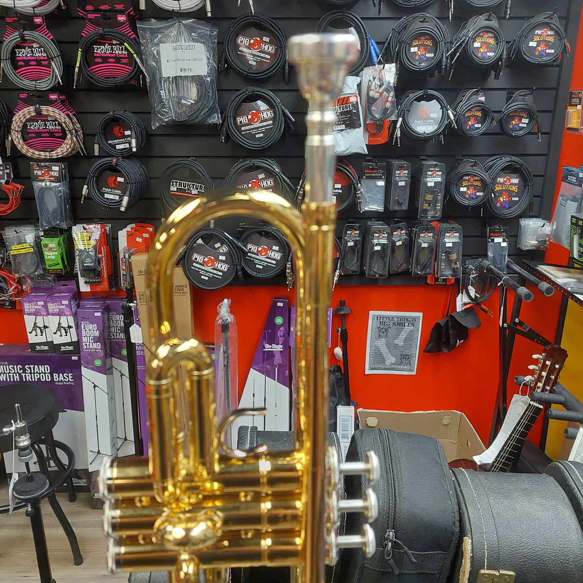 Yamaha Advantage YTR 200ADII Bb Trumpet w/ Yamaha Hard Case (USED) SN# 101865