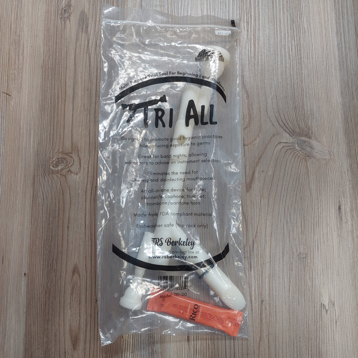 RS Berkeley Tri-All Multi-Purpose Trail Tool For Beginning Band Students