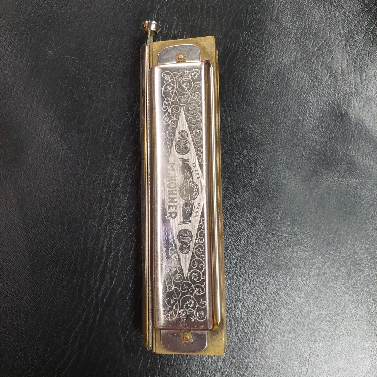 Vintage Hohner The Super Chromonica 12-Hole Chromatic Harmonica Key Of C (USED) "Made In Germany"