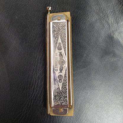 Vintage Hohner The Super Chromonica 12-Hole Chromatic Harmonica Key Of C (USED) "Made In Germany"