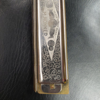 Vintage Hohner The Super Chromonica 12-Hole Chromatic Harmonica Key Of C (USED) "Made In Germany"