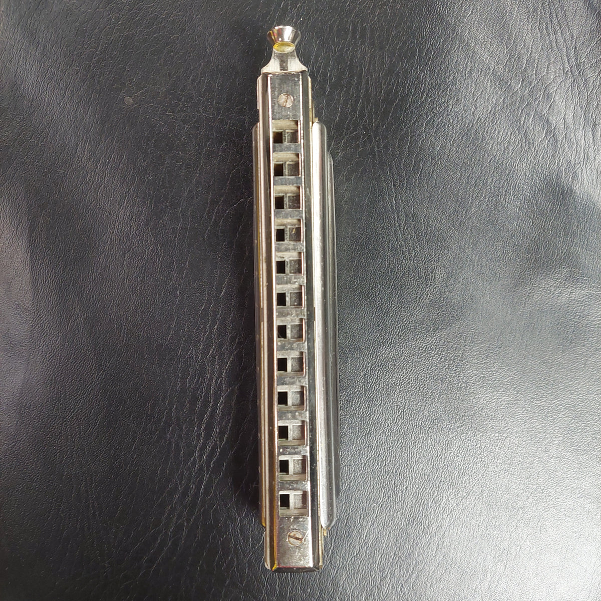 Vintage Hohner The Super Chromonica 12-Hole Chromatic Harmonica Key Of C (USED) "Made In Germany"