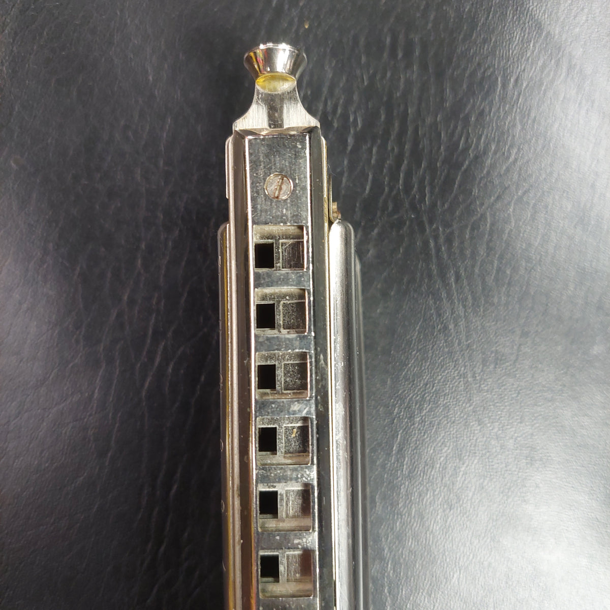 Vintage Hohner The Super Chromonica 12-Hole Chromatic Harmonica Key Of C (USED) "Made In Germany"