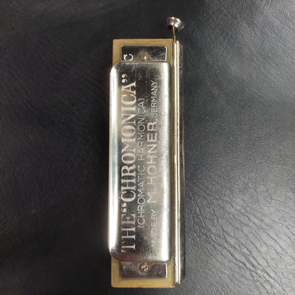 Vintage Hohner The Chromonica 10-Hole Chromatic Harmonica Key Of C (USED) "Made In Germany"