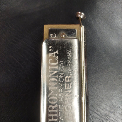 Vintage Hohner The Chromonica 10-Hole Chromatic Harmonica Key Of C (USED) "Made In Germany"