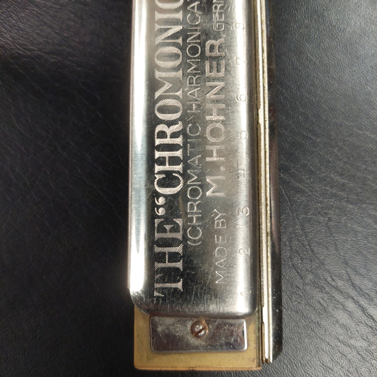 Vintage Hohner The Chromonica 10-Hole Chromatic Harmonica Key Of C (USED) "Made In Germany"