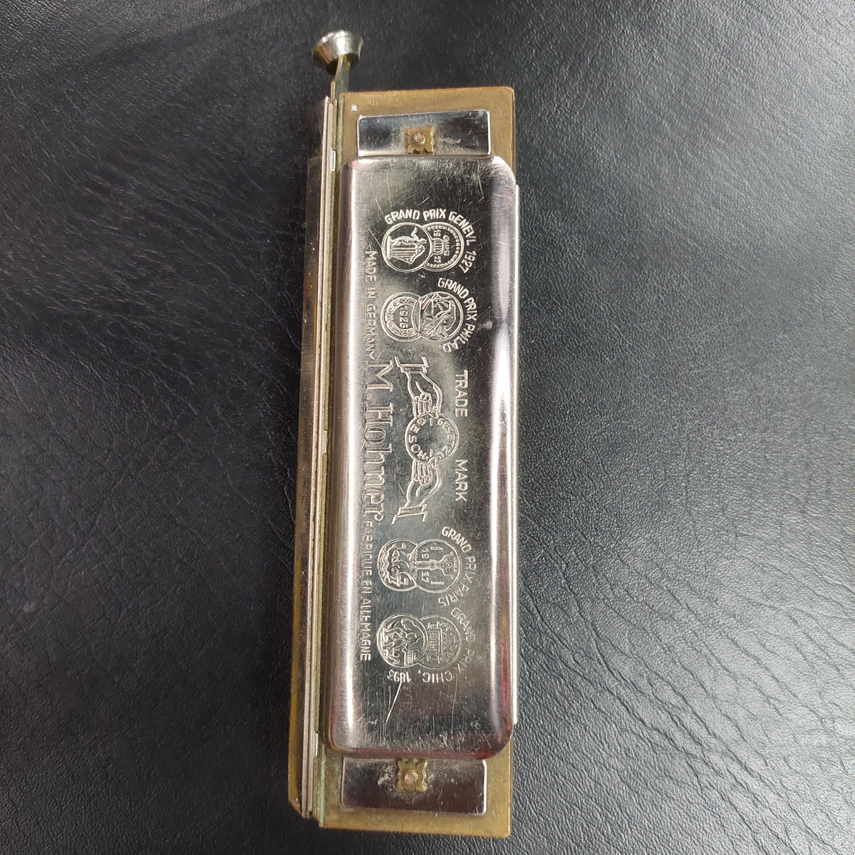Vintage Hohner The Chromonica 10-Hole Chromatic Harmonica Key Of C (USED) "Made In Germany"