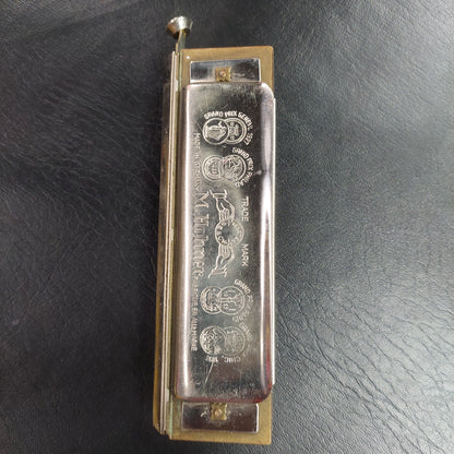 Vintage Hohner The Chromonica 10-Hole Chromatic Harmonica Key Of C (USED) "Made In Germany"