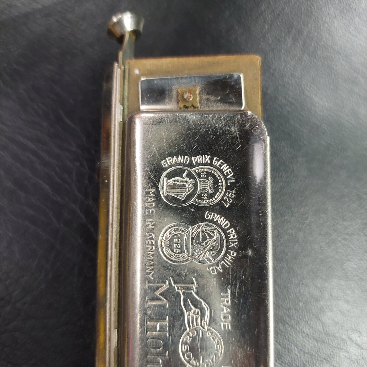 Vintage Hohner The Chromonica 10-Hole Chromatic Harmonica Key Of C (USED) "Made In Germany"