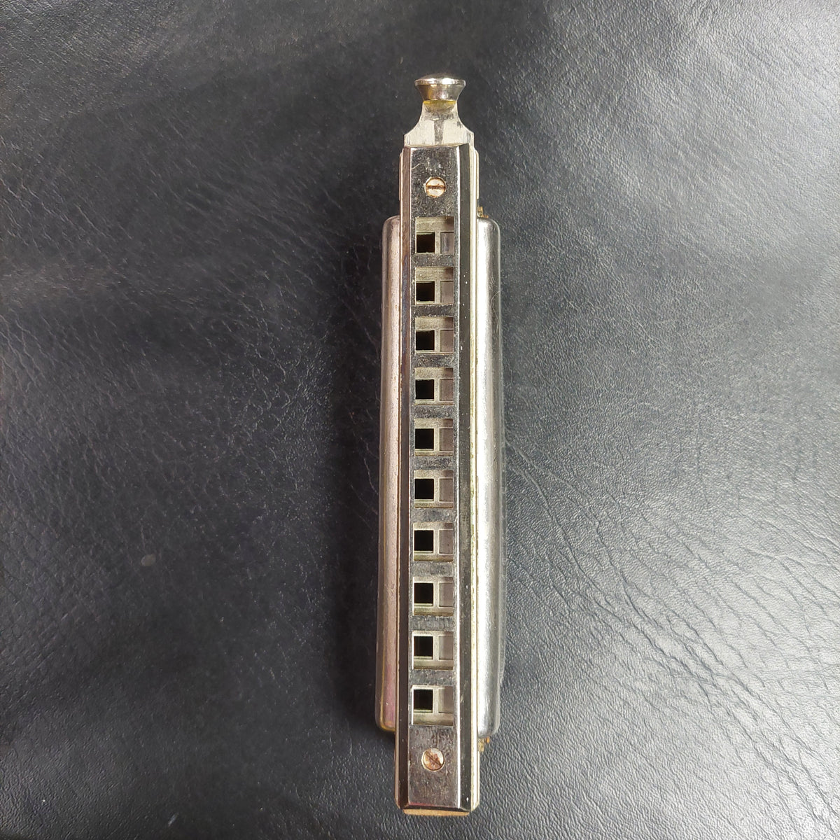 Vintage Hohner The Chromonica 10-Hole Chromatic Harmonica Key Of C (USED) "Made In Germany"