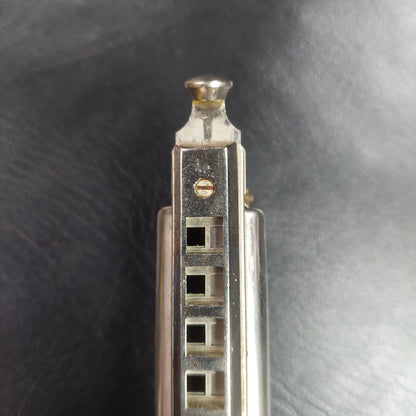 Vintage Hohner The Chromonica 10-Hole Chromatic Harmonica Key Of C (USED) "Made In Germany"