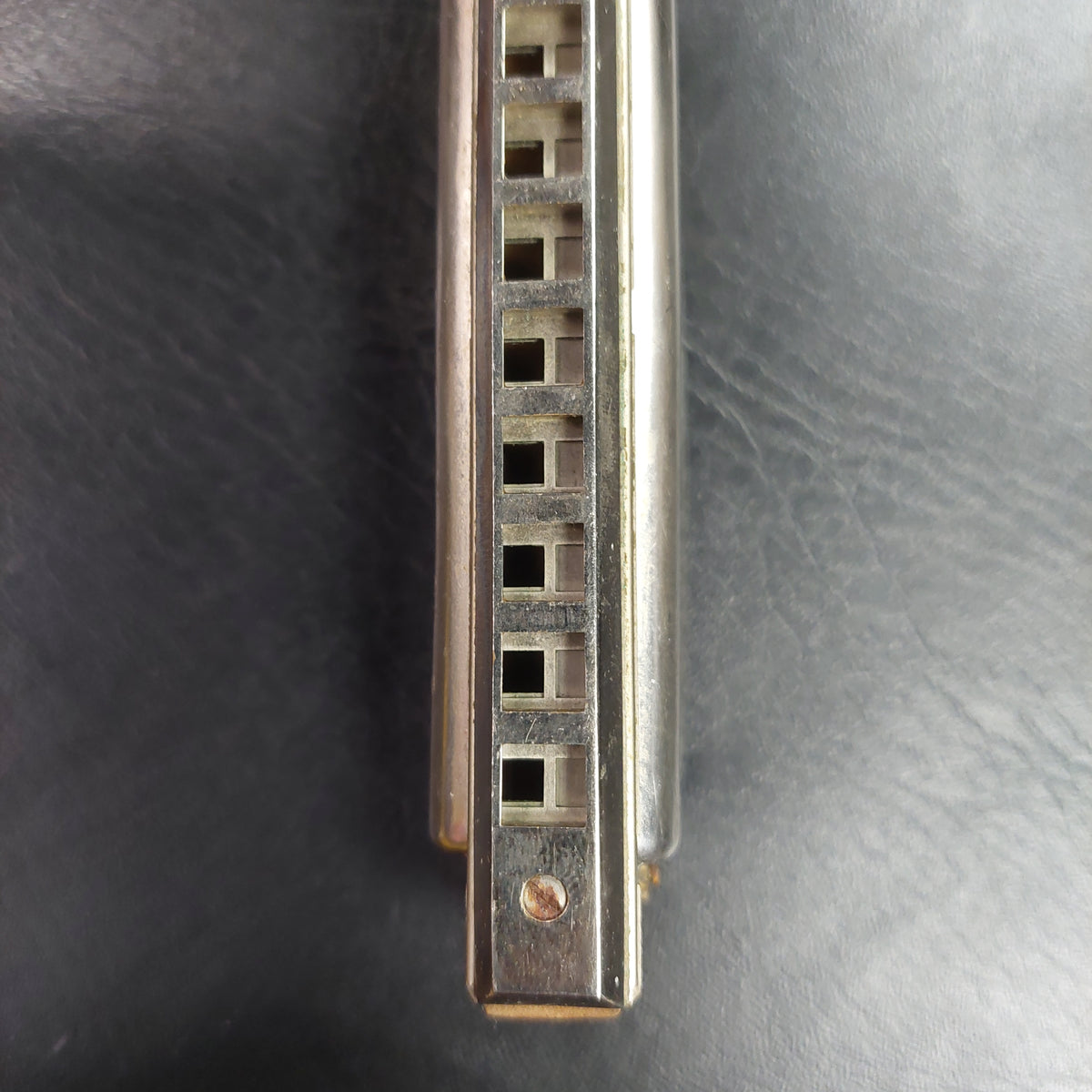 Vintage Hohner The Chromonica 10-Hole Chromatic Harmonica Key Of C (USED) "Made In Germany"