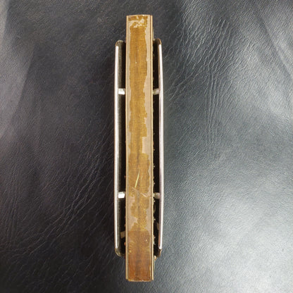 Vintage Hohner The Super Chromonica 12-Hole Chromatic Harmonica Key Of G (USED) "Made In Germany
