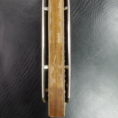 Vintage Hohner The Super Chromonica 12-Hole Chromatic Harmonica Key Of G (USED) "Made In Germany