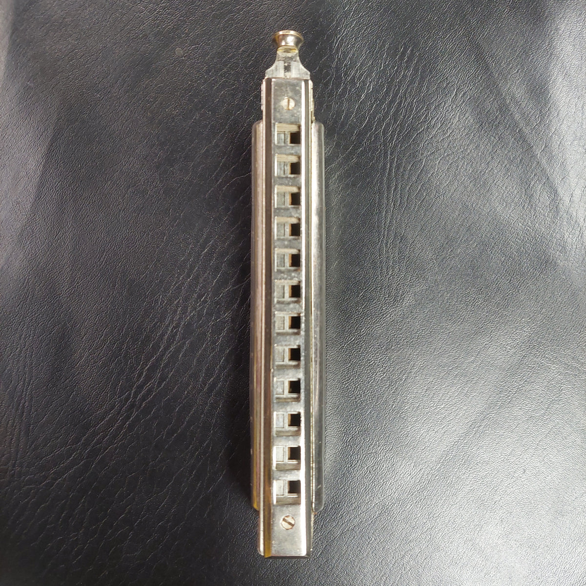 Vintage Hohner The Super Chromonica 12-Hole Chromatic Harmonica Key Of G (USED) "Made In Germany