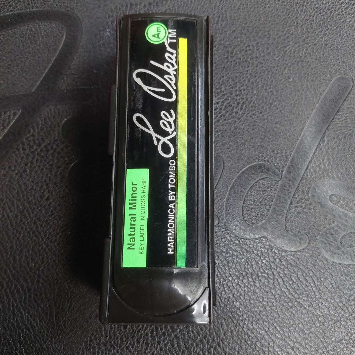 Lee Oskar Harmonica Natural Minor 10-Hole Key of A (USED) "Made In Japan"