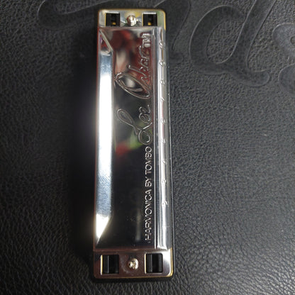 Lee Oskar Harmonica Natural Minor 10-Hole Key of A (USED) "Made In Japan"