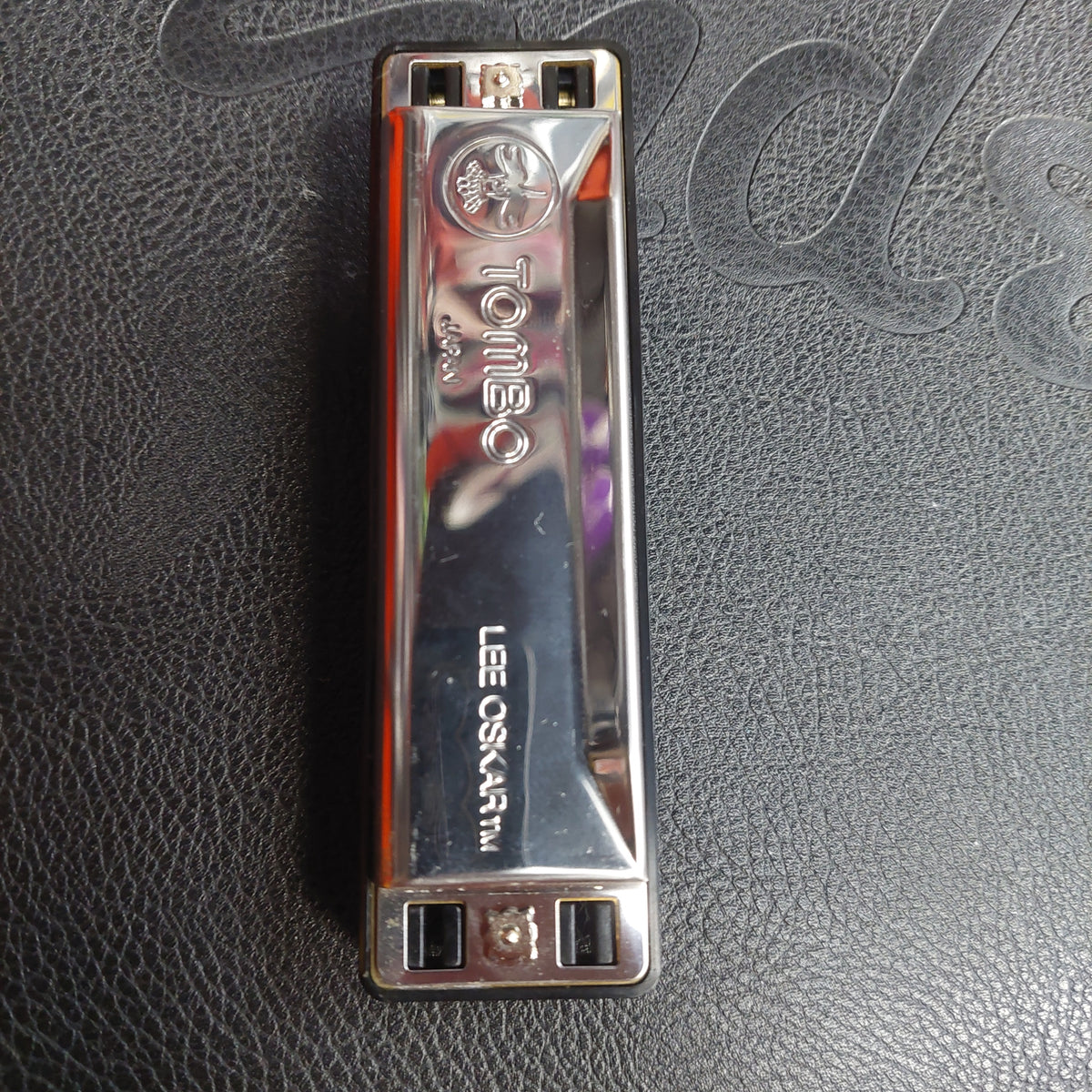 Lee Oskar Harmonica Natural Minor 10-Hole Key of A (USED) "Made In Japan"