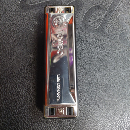 Lee Oskar Harmonica Natural Minor 10-Hole Key of A (USED) "Made In Japan"