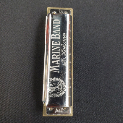 Hohner Marine Band Harmonica 10-Hole Key Of G (USED) "Made In Germany"