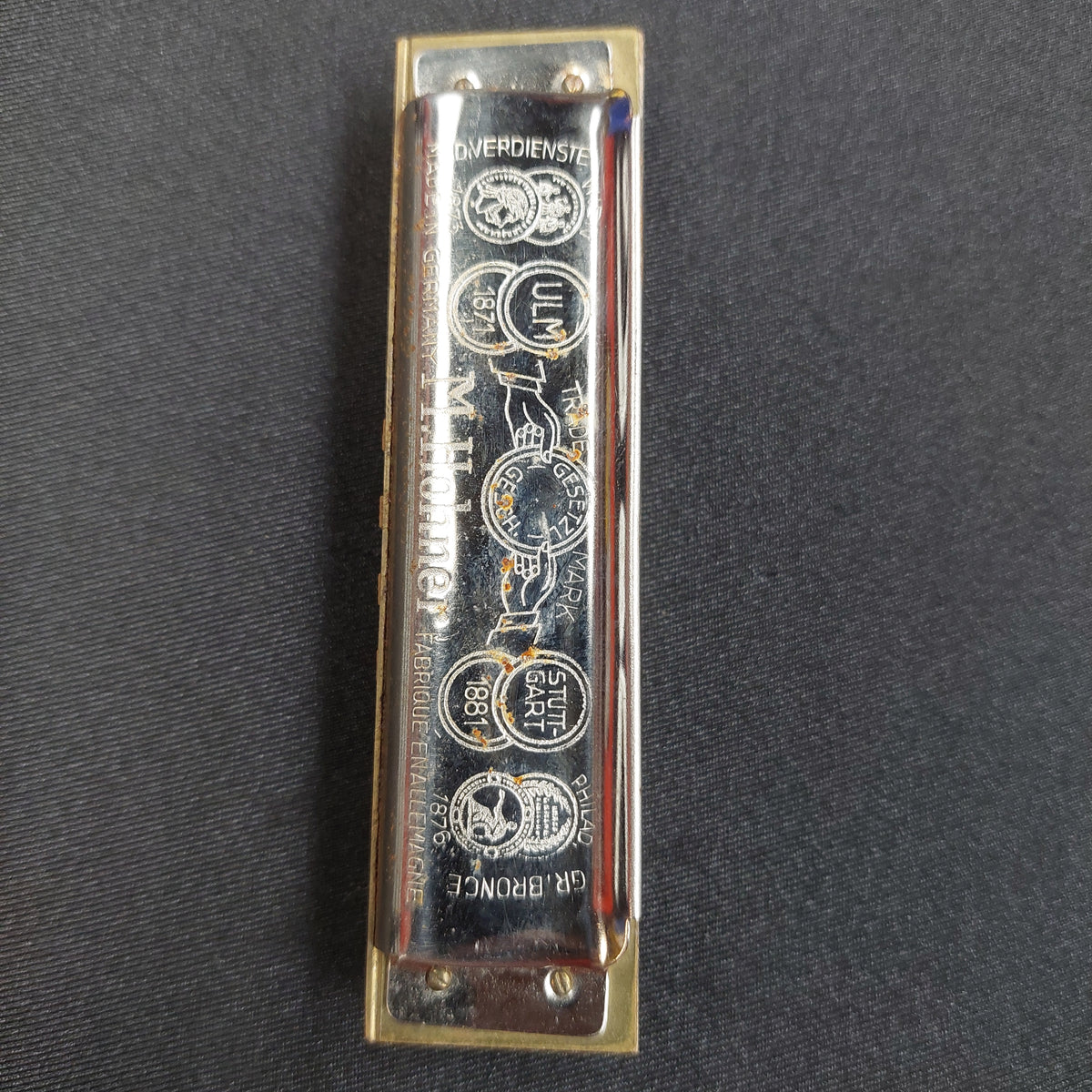 Hohner Marine Band Harmonica 10-Hole Key Of G (USED) "Made In Germany"
