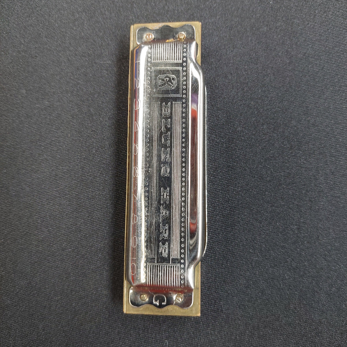 Hohner Blues Harp Harmonica 10-Hole Key Of G (USED) "Made In Germany"
