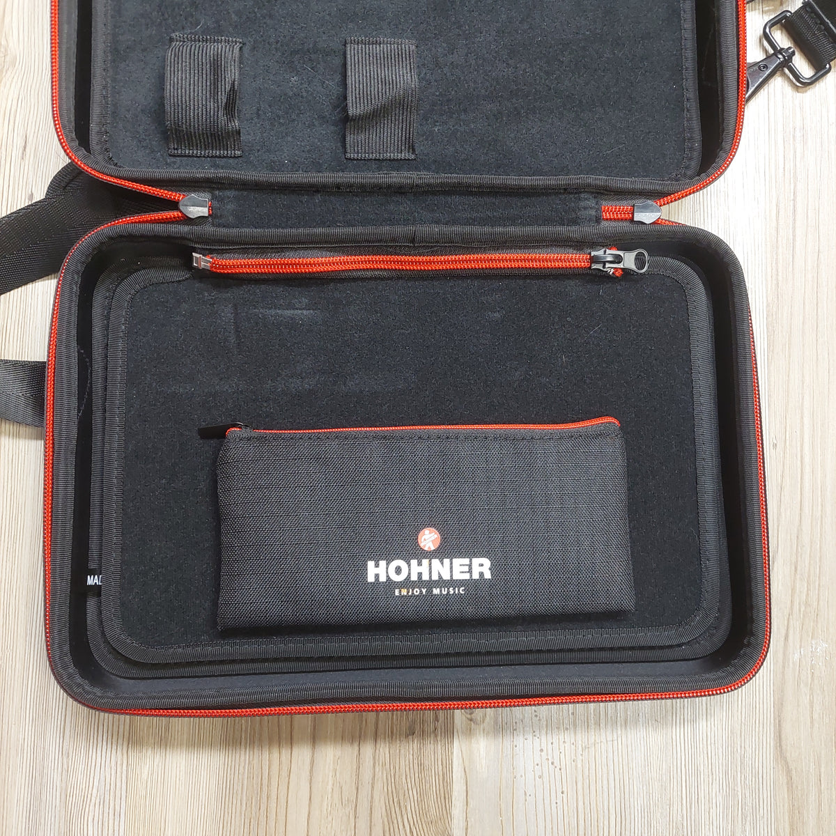 Hohner Harmonica MZ20192 FlexCase Harmonica Case, Large - Black (USED)