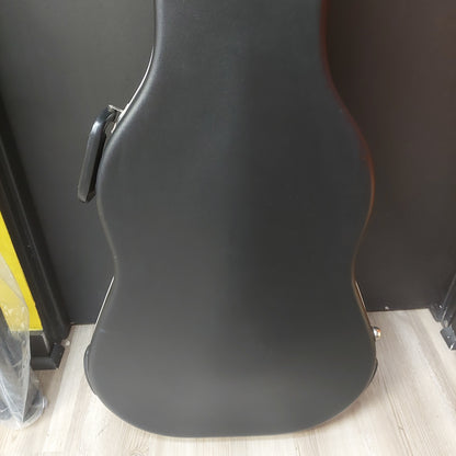 Acoustic Guitar Dreadnought Hard Case - Black (USED) "No Keys Included"