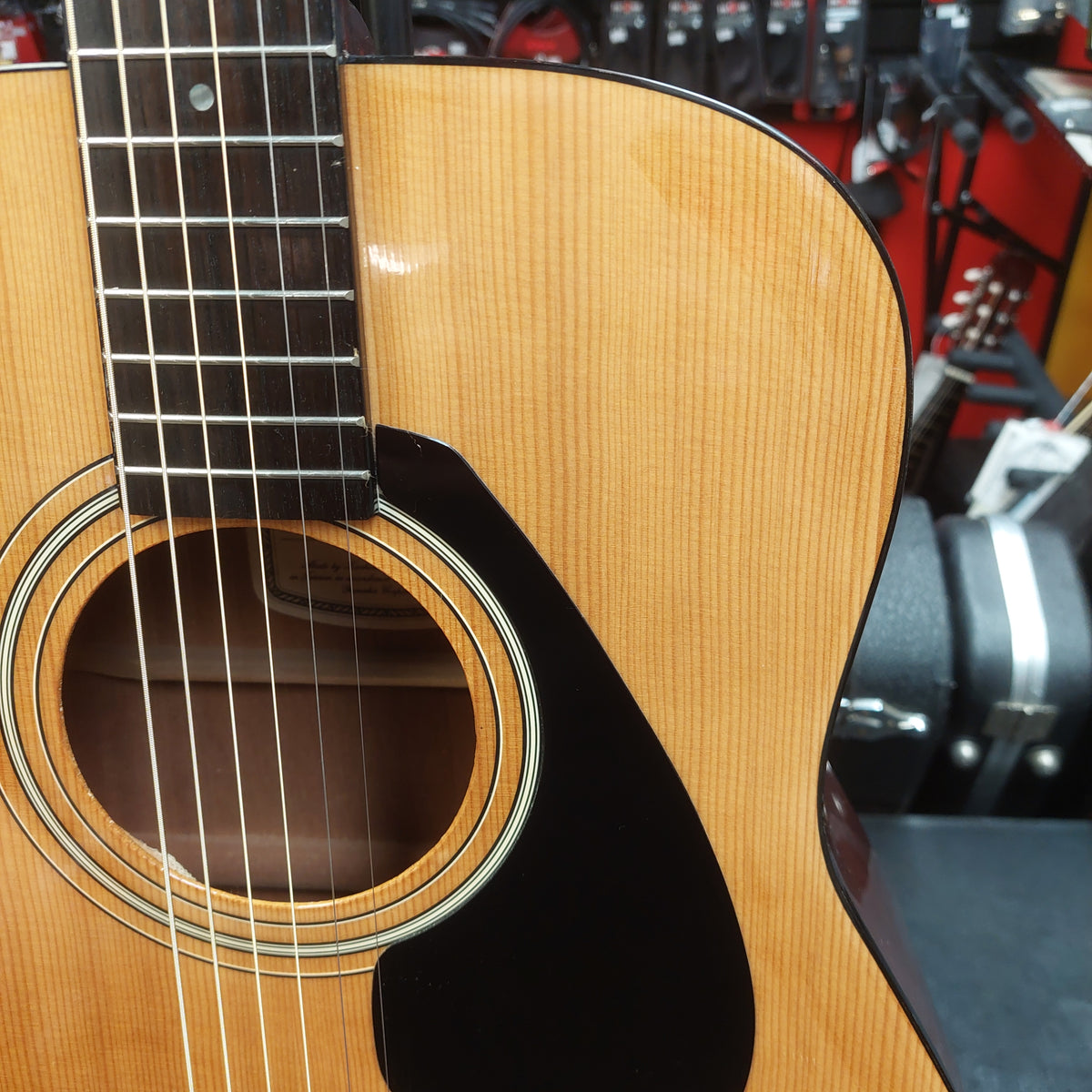1999 Yamaha FG-402 Acoustic Guitar - Natural SN# 91022403