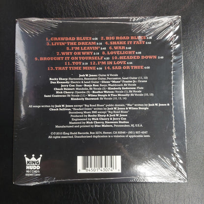 Josh W. Jones With The Blues Crackers - Livin' The Dream CD (NEW)