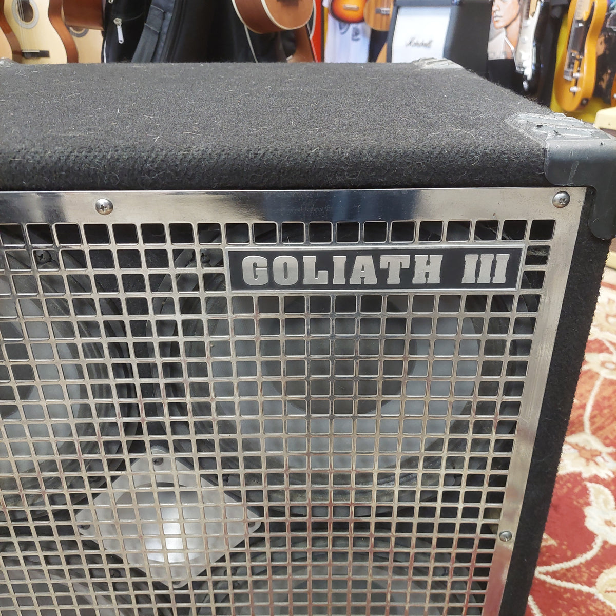 SWR Goliath III Bass Guitar Speaker Cabinet 700-Watt, 4x10" (USED) SN# GLT0209 11816 "Made In USA"