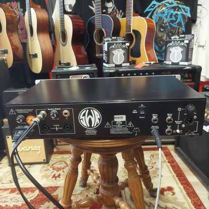 SWR 350X Professional Bass Amplifier Head w/ Power Cable, Speaker Cable, & Subwave Activator Footswitch (USED) SN# TFX0205 1297 "Made In USA"