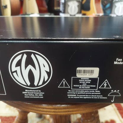 SWR 350X Professional Bass Amplifier Head w/ Power Cable, Speaker Cable, & Subwave Activator Footswitch (USED) SN# TFX0205 1297 "Made In USA"