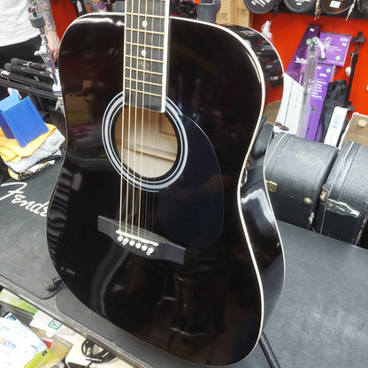 Huntingon GA41 Acoustic Guitar - Black (USED)