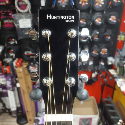 Huntingon GA41 Acoustic Guitar - Black (USED)
