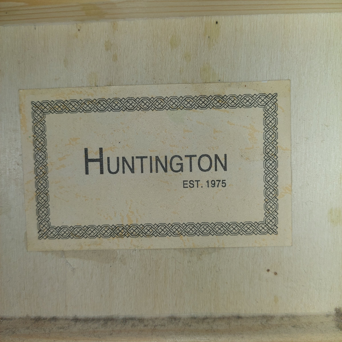 Huntingon GA41 Acoustic Guitar - Black (USED)