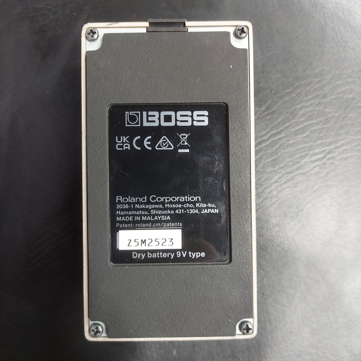 BOSS DS-2 Turbo Distortion Pedal (USED) SN# Z5M2523
