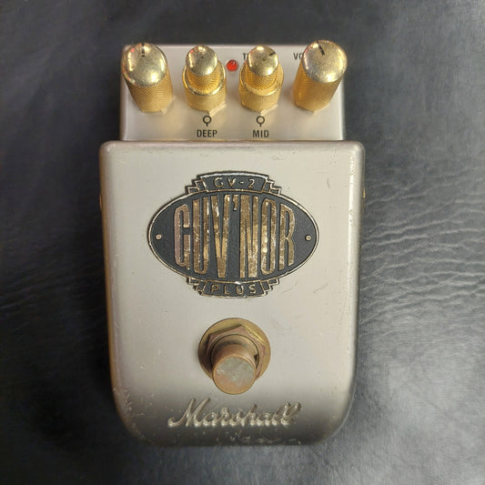 Marshall GV-2 GOV"NOR PLUS Distortion/Overdrive Pedal (USED)