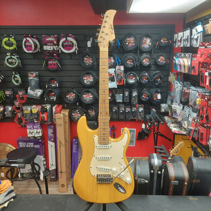 Kalos by Cecilio SSS Electric Guitar - Natural Gloss Finish (USED)